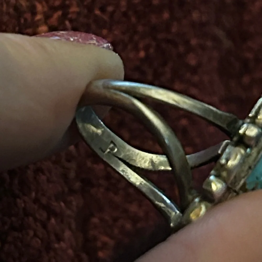 Vintage NavajoTurquoise Silver RING
